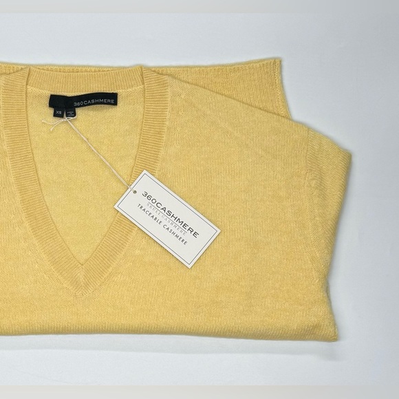360 CASHMERE Jessie V-Neck Sweater - Picture 6 of 9